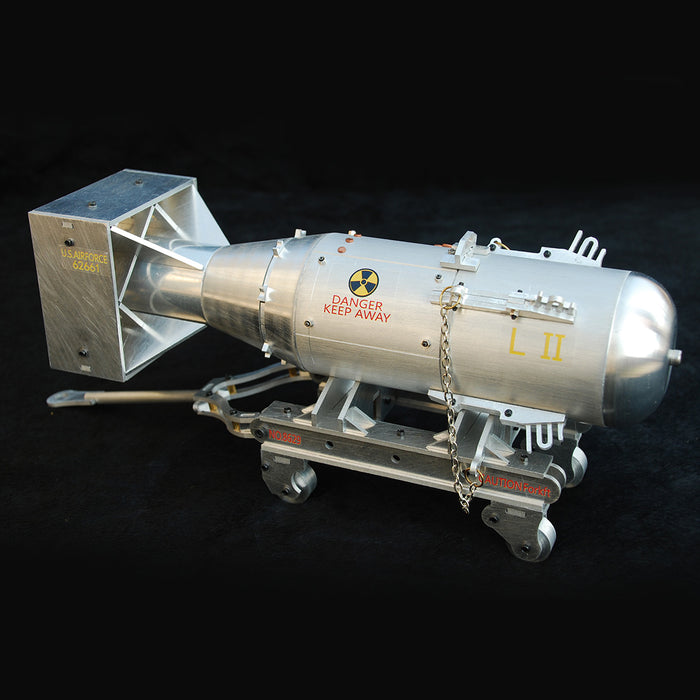 WWII 1/12 Scale Atomic Bomb 3D Metal Model Military Assembly Toy