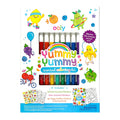 Ooly Yummy Yummy Fruit Scented Coloring Kit in box packaging, front view, on a plain white background.